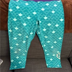Disney Little Mermaid Athletic Leggings